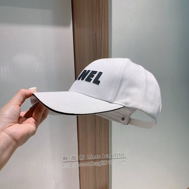 Chanel男女同款帽子 香奈兒帆布棒球帽鴨舌帽  mm1391